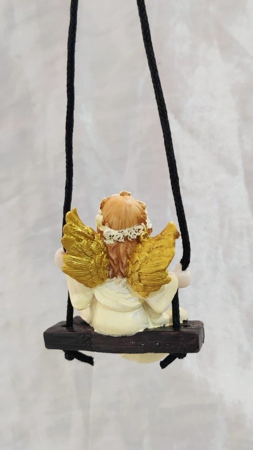 Hanging Angel Poly Marble Statue - 3 Inch - Image 6