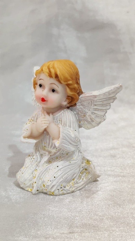 Angel Poly Marble Statue - 2.5 Inch - Image 2