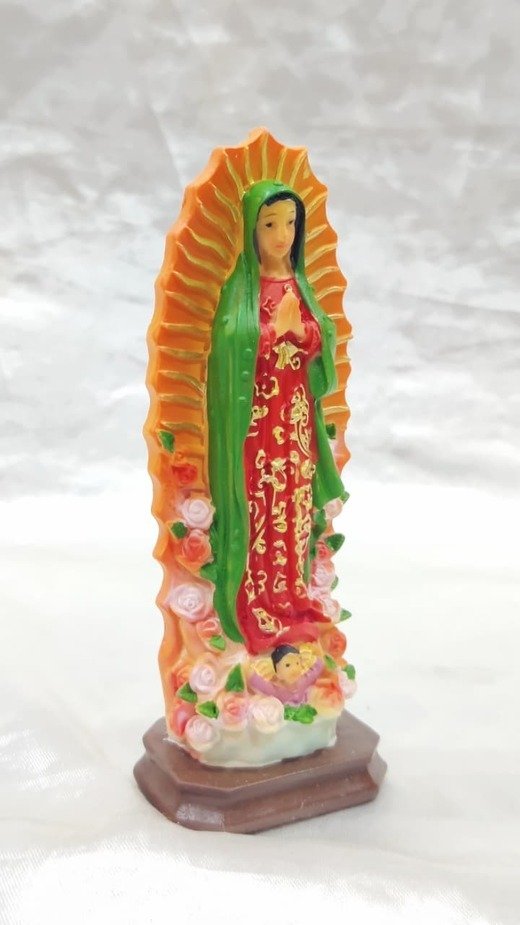 Our Lady of Guadalupe Statue - 5 Inch - Image 3