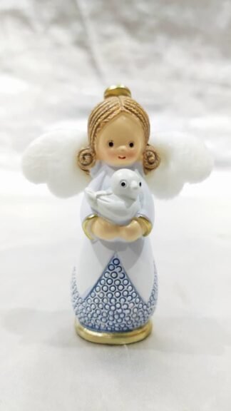 Angel Poly Marble Statue - 2.5 Inch