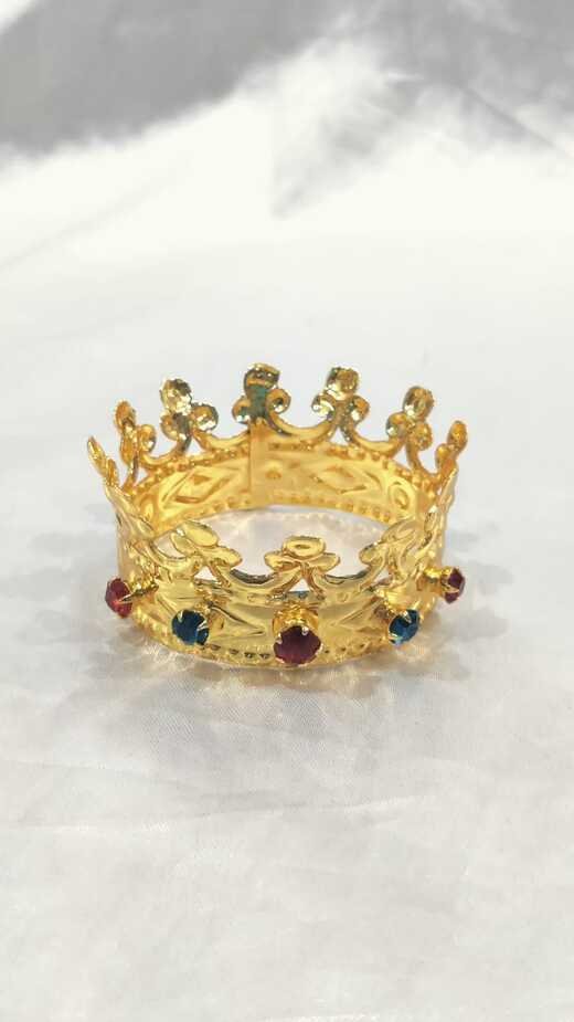 Diameter Gold plated crown - 3 Inch - Image 2