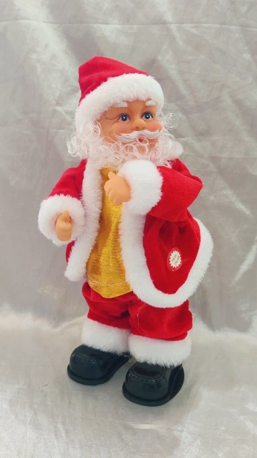 Dancing Musical Santa Claus Figure