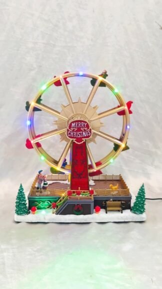 Holiday Ferris Wheel with LED Lights